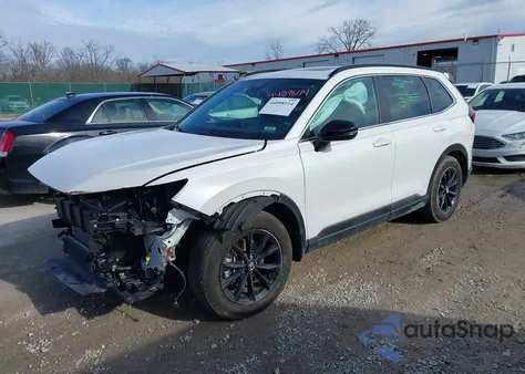 2025 Honda Cr-V Hybrid Sport-L from USA, damaged, VIN 7FARS6H85SE040209